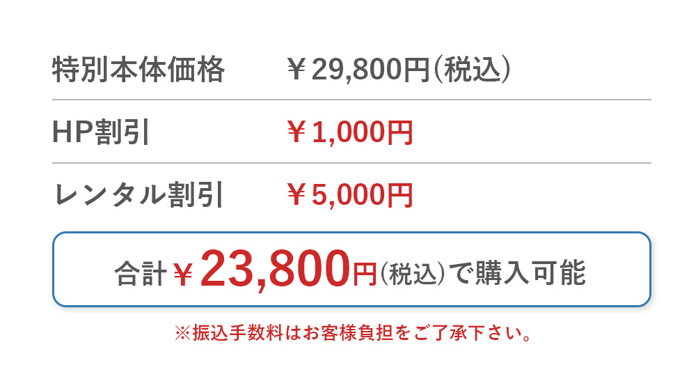 割引金額詳細